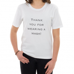 T-Shirt "Thank... T-Shirt "Thank you for wearing a mask!"