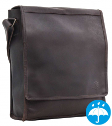 Graue Ledertasche zum Umhängen Graue Ledertasche zum Umhängen