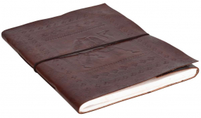 Leder-Notizbuch mit Kamel-Motiv DIN B4 Leder-Notizbuch mit Kamel-Motiv DIN B4