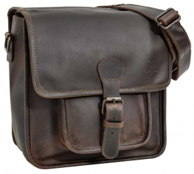 Braune Leder-Citytasche Braune Leder-Citytasche