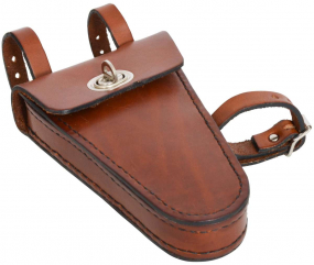 Hofsattlerei Cosack... Hofsattlerei Cosack dreieckige Leder-Rahmentasche