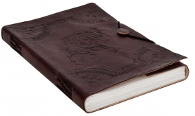 Lederbuch mit Kamel-Motiv DIN B5 Lederbuch mit Kamel-Motiv DIN B5
