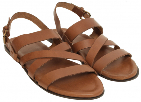 Braune Leder-Sandalen... Braune Leder-Sandalen für Herren