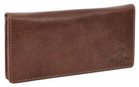 Große dunkelbraune Brieftasche für Damen Große dunkelbraune Brieftasche für Damen