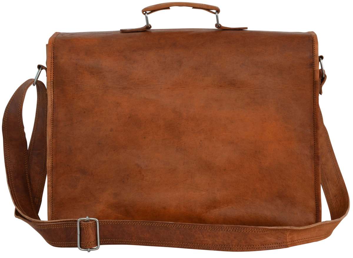 Briefcases Messenger Bag Shoulder Bag Laptop Bags Vintage Leather Brown ...