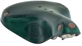 Retro Leder-Fahrradsattel Retro Leder-Fahrradsattel