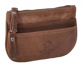 Dunkelbraune Büffelleder Tabaktasche Dunkelbraune Büffelleder Tabaktasche