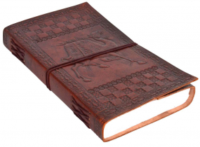 A5 Lederbuch mit Kamel-Motiv A5 Lederbuch mit Kamel-Motiv