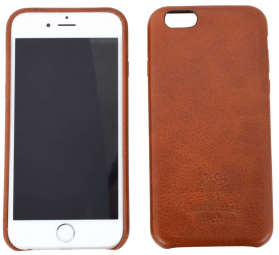Leder-Case in braun... Leder-Case in braun für iPhone 6s