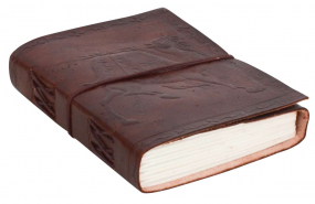 Rindsleder Notizbuch mit Kamel-Motiv Rindsleder Notizbuch mit Kamel-Motiv