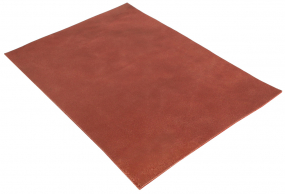 Stuk leer A5 rood buffelleer Stuk leer A5 rood buffelleer