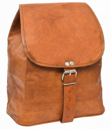 Schlichter Ziegenleder Rucksack Schlichter Ziegenleder Rucksack