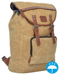 Großer Leder-Rucksack... Großer Leder-Rucksack in hellbraun