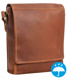 Braune Ledertasche zum Umhängen Braune Ledertasche zum Umhängen