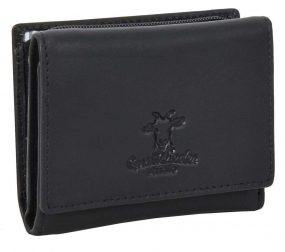 Schwarze Vintage-Geldbörse für Herren Schwarze Vintage-Geldbörse für Herren