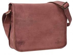 Rote Leder-Schultertasche Rote Leder-Schultertasche