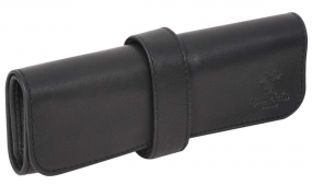 Schwarze Büffelleder Stifterolle Schwarze Büffelleder Stifterolle