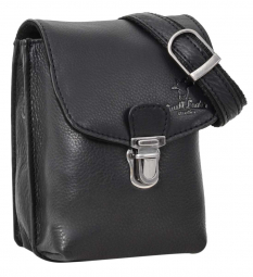 Kleine Umhänge- und... Kleine Umhänge- und Gürteltasche in schwarz