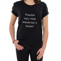 T-Shirt "Thank... T-Shirt "Thank you for wearing a mask!"