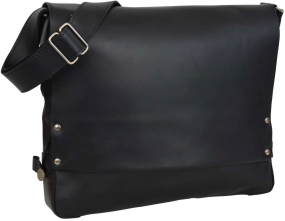 Harold's... Harold's Leder-Umhängetasche in schwarz