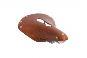 Brooks... Brooks Leder-Fahrradsattel mit Aussparungen