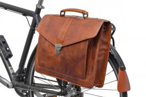 Gepäckträgertasche... Gepäckträgertasche Aktentasche Leder