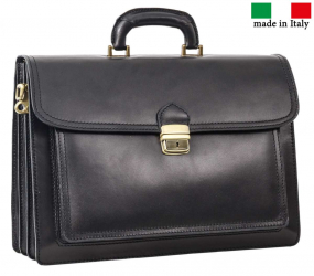 Elegante Büffelleder-Arbeitstasche Elegante Büffelleder-Arbeitstasche
