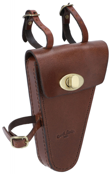 Sac /à Outils Vintage avec Boucle dor/ée Cadre en Acier Firmin L Gusti Sacoche pour Cadre de v/élo en Cuir Marron