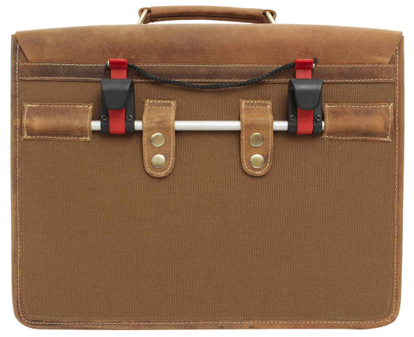Tony M Porte-Bagage Sac /à Bandouli/ère Femmes Hommes en Cuir Marron Gusti Studio Sacoche pour V/élo Cuir