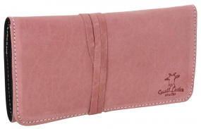 Rosa Leder-Federmappe Rosa Leder-Federmappe