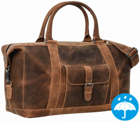 Altbraune Büffelleder... Altbraune Büffelleder Reisetasche