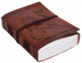 Kleines... Kleines Leder-Notizbuch mit Kamel-Motiv