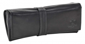 Rindsleder Tabaktasche... Rindsleder Tabaktasche in schwarz