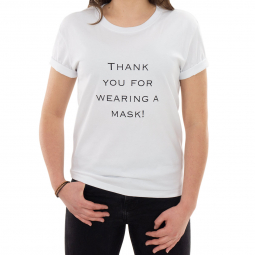 T-shirt "Thank... T-shirt "Thank you for wearing a mask"