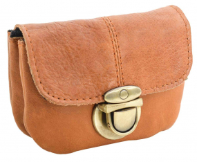 Mini Leder-Gürteltasche in hellbraun Mini Leder-Gürteltasche in hellbraun