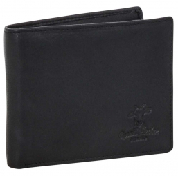 Schwarze Vintage-Geldbörse für Herren Schwarze Vintage-Geldbörse für Herren
