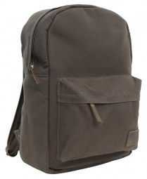 Brauner Leder-Canvas... Brauner Leder-Canvas Rucksack