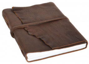 Notizbuch mit Ledereinband im Vintage-Stil Notizbuch mit Ledereinband im Vintage-Stil